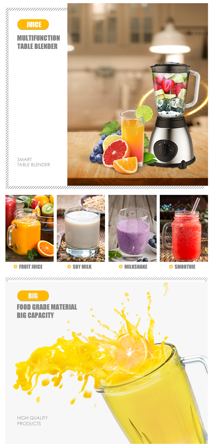 Liquidificador espremedor de suco profissional para uso doméstico Liquidificador de smoothie