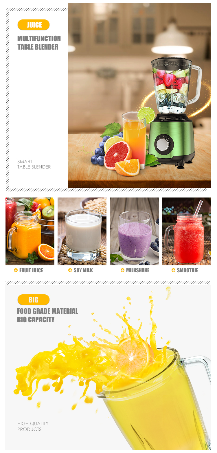 Liquidificador comercial e fabricante de smoothies de alta qualidade