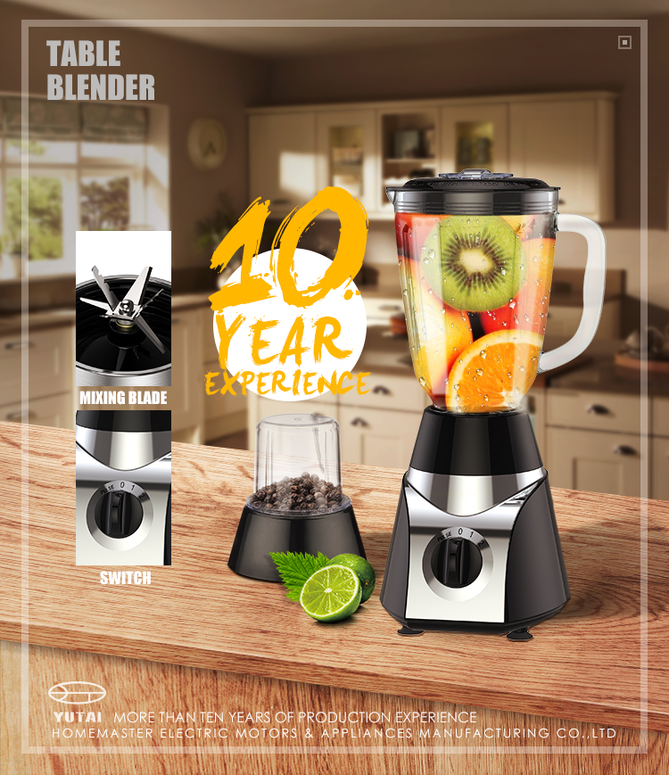 Liquidificador de cozinha com velocidade comercial ajustável