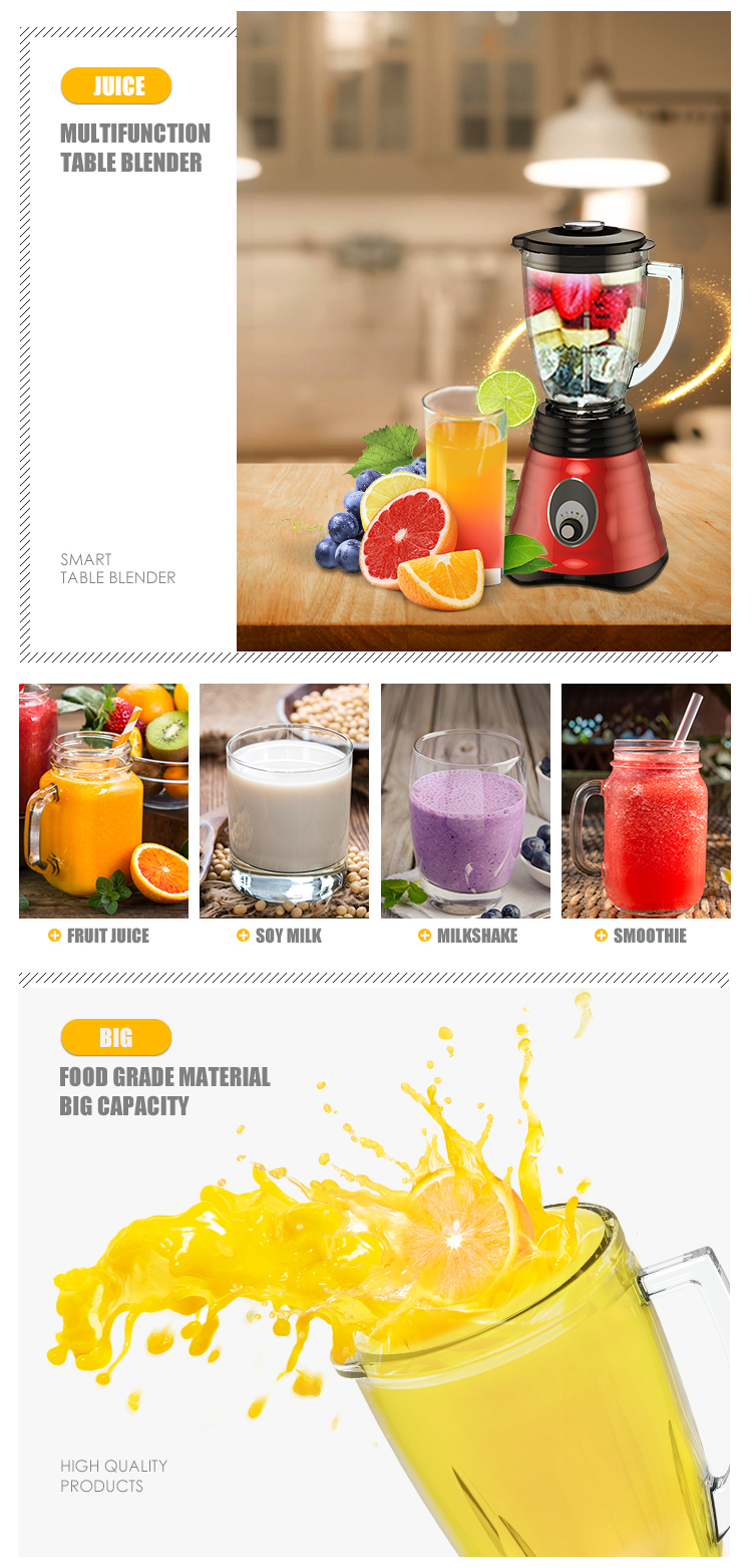Mélangeur Commercial multifonction, vitesse, processeur haute Performance, mélangeur nutritionnel pour glaces, légumes et fruits