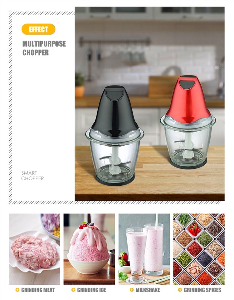 Hachoir de cuisine électrique polyvalent 300 W
