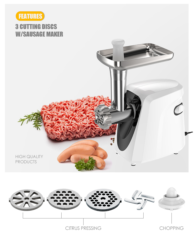 Hachoir à viande/machine à hacher la viande de bureau à domicile