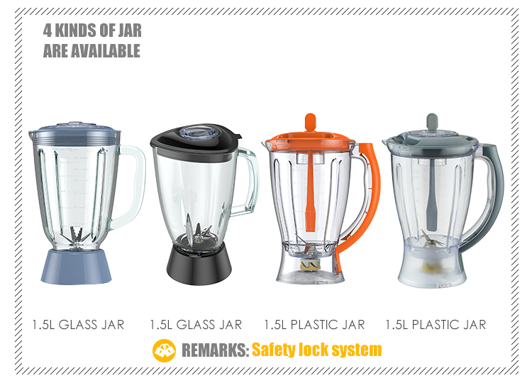 Mélangeur commercial de ventes chaudes - Mélangeur de robot culinaire Juicer Smoothie Ice Crush