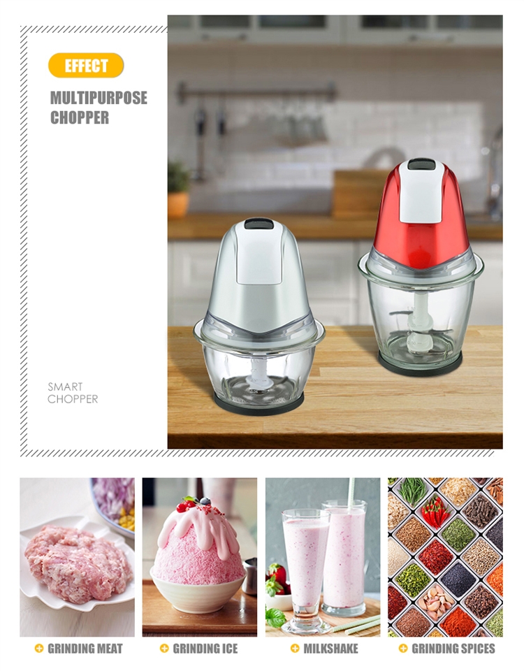 Hachoir de cuisine polyvalent en acier inoxydable de Chine
