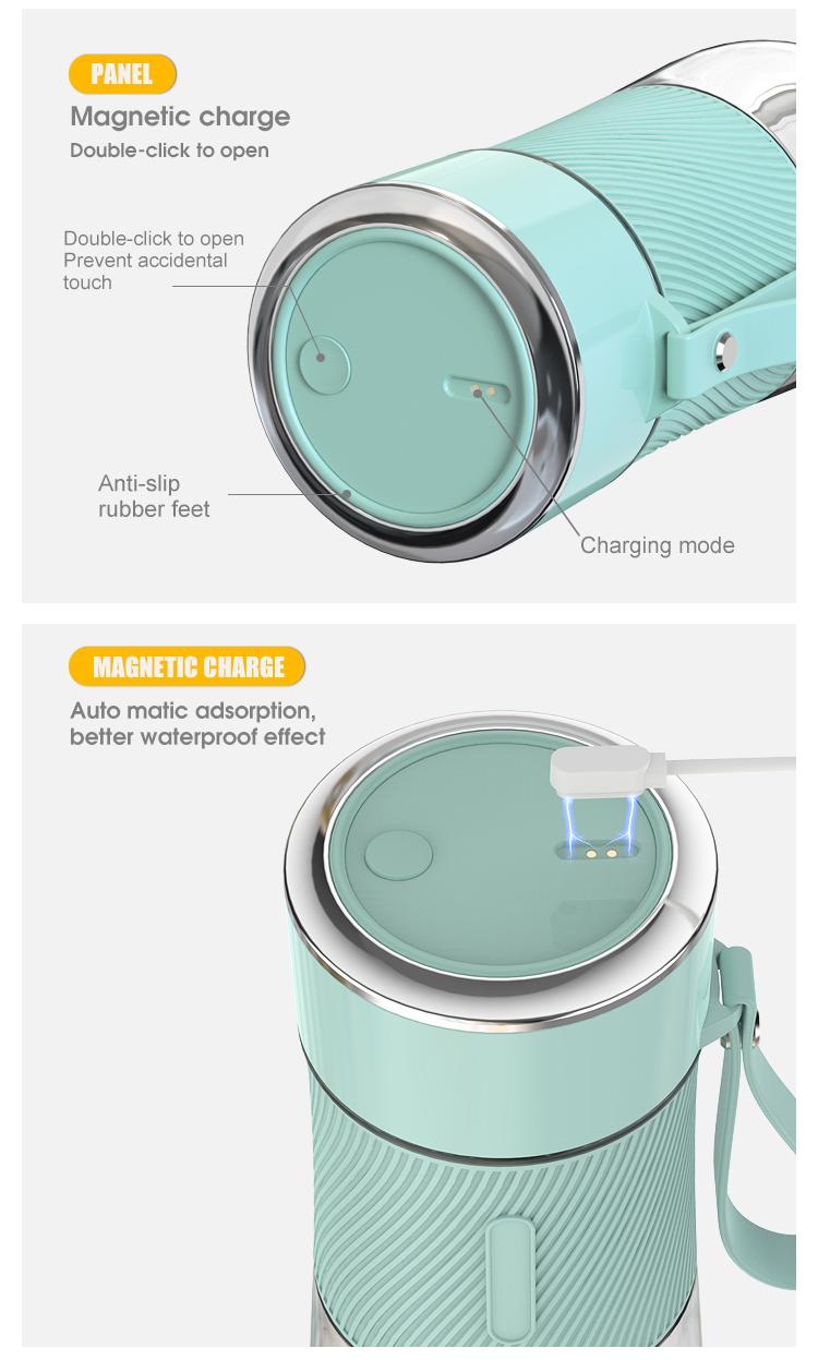 Mini mélangeur USB portable pour Smoothie, taille personnelle, rechargeable, 2019